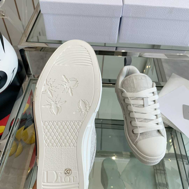 D*or b23 skater oblique jacquard sneaker white