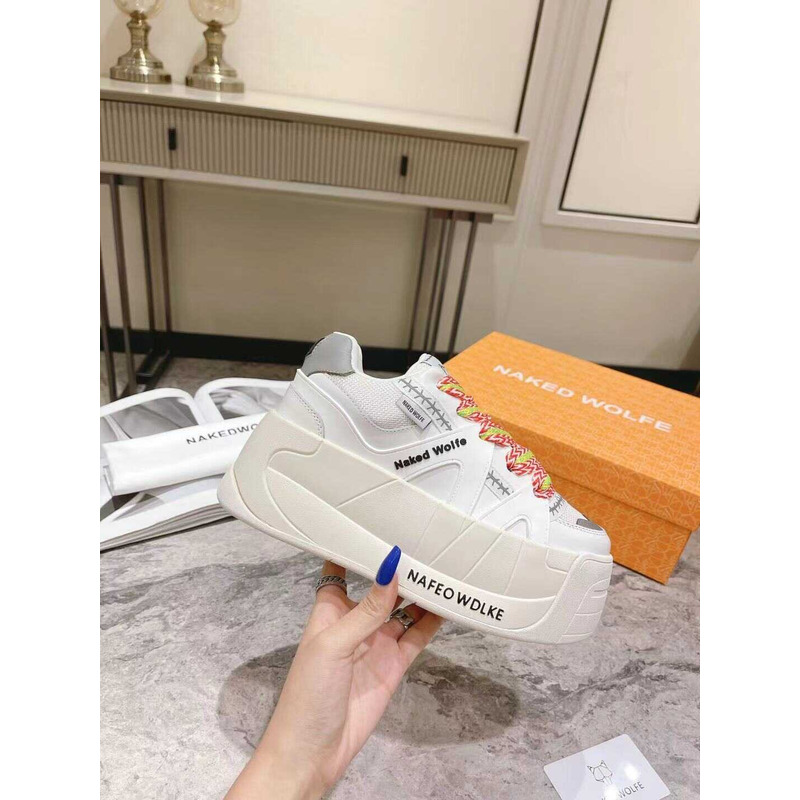 Naked Wolfe City Sneakes Baby White