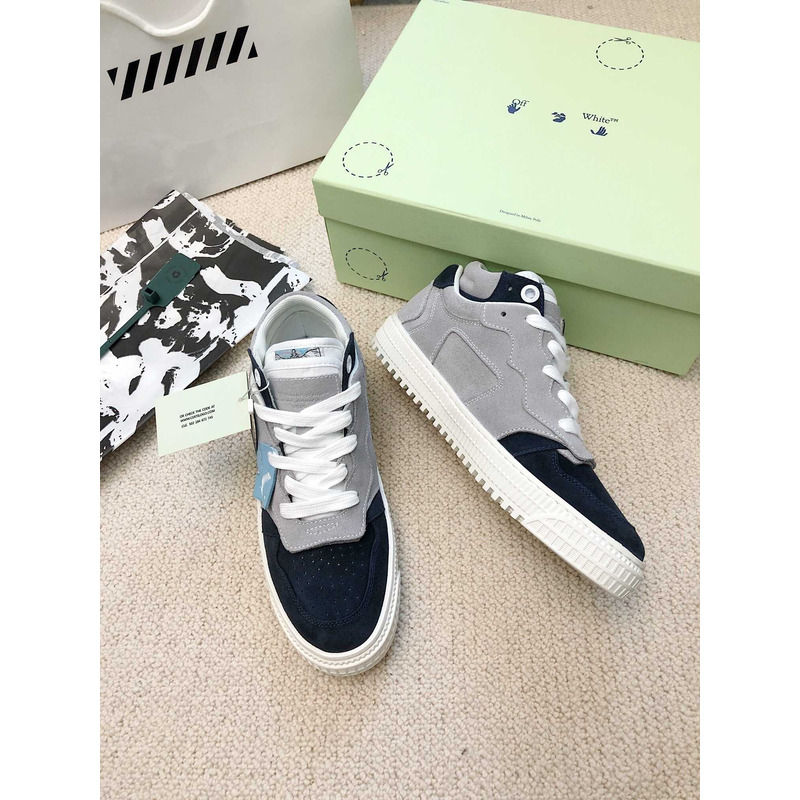 Off White Off Court Low Top Grey Blue
