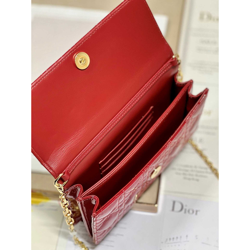 D*or mini miss D*or bag patent leather red