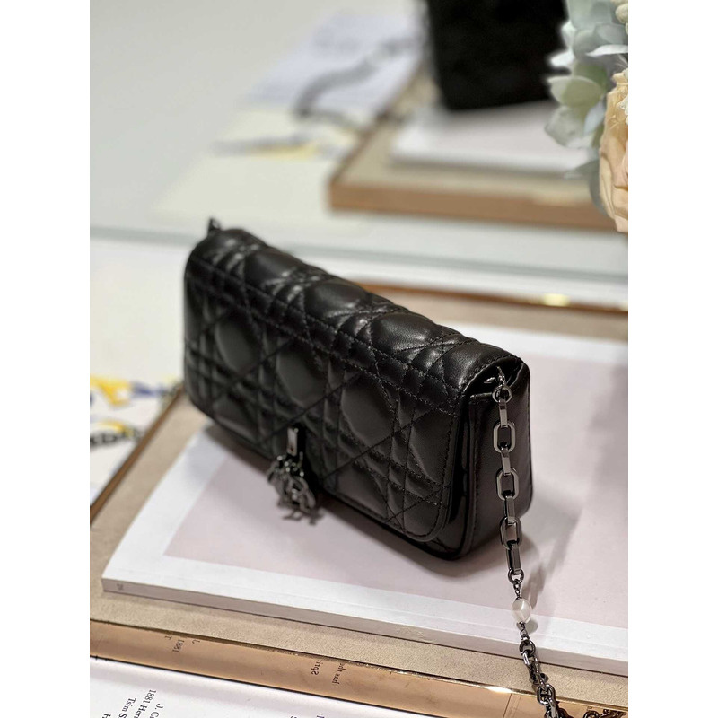 D*or black cannage lady bag