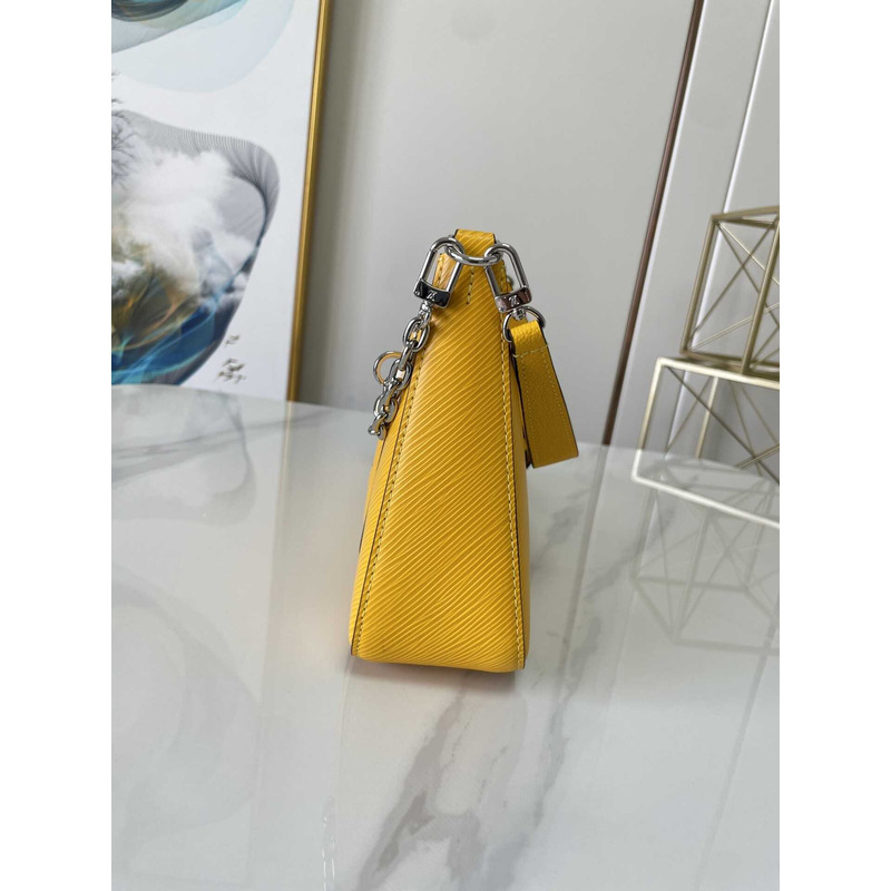 l**is V*t*n marelle handbag cowhide leather yellow