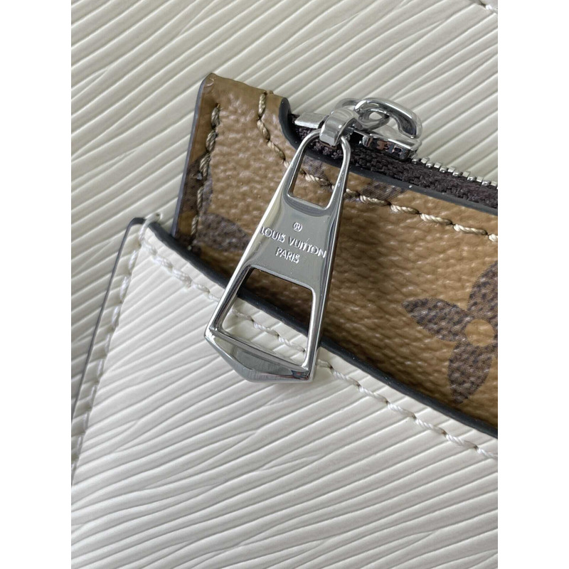 l**is V*t*n marelle handbag cowhide leather white