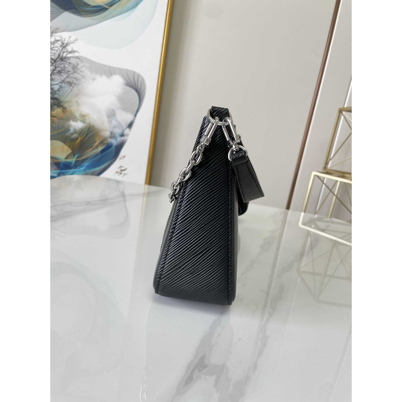 l**is V*t*n marelle handbag cowhide leather black