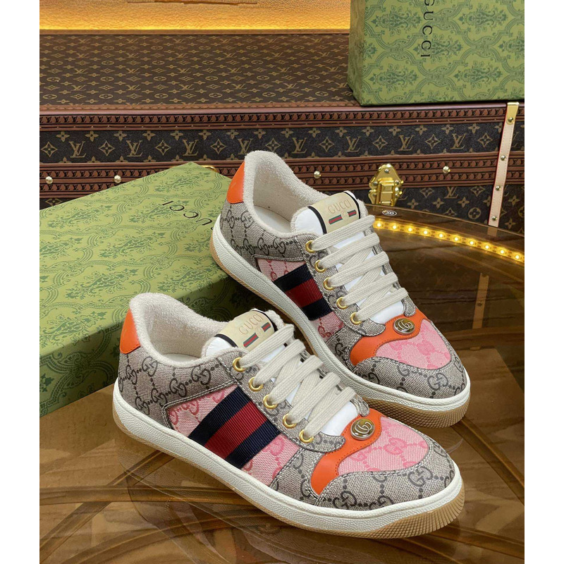 G*u*i screener sneakers pink