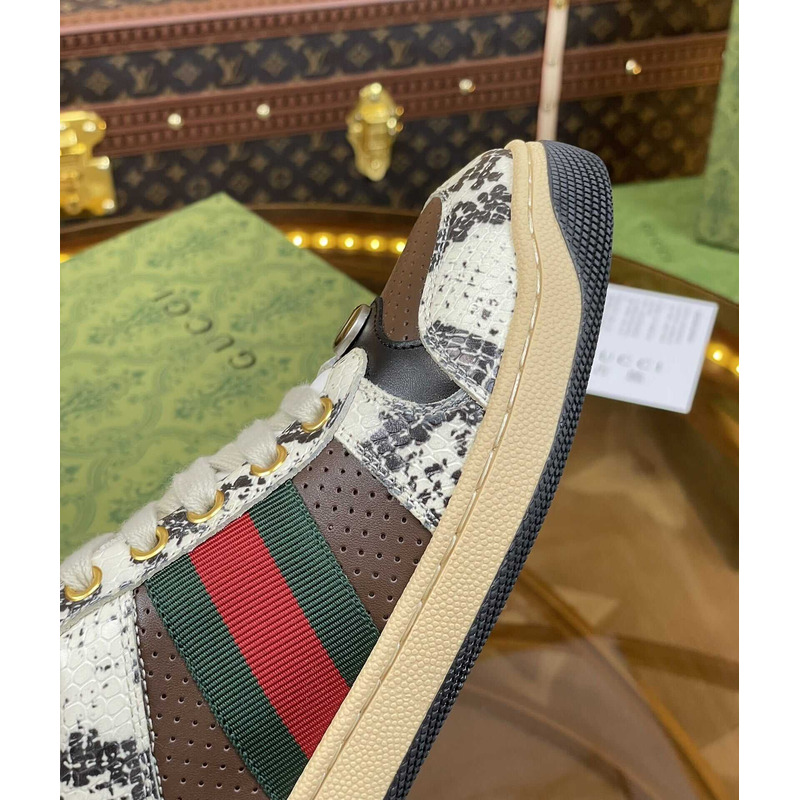 G*u*i screener sneakers brown