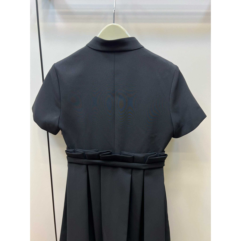 D*or short flared dress black