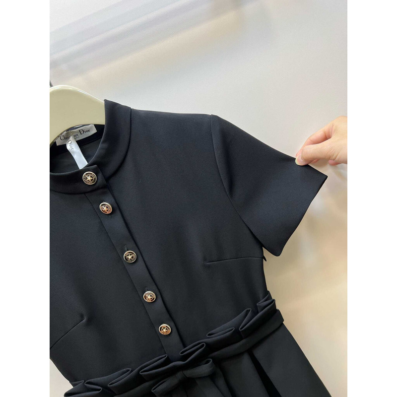 D*or short flared dress black