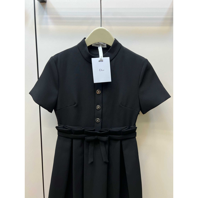 D*or short flared dress black