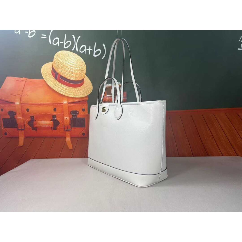 G*u*i ophidia  medium tote bag white