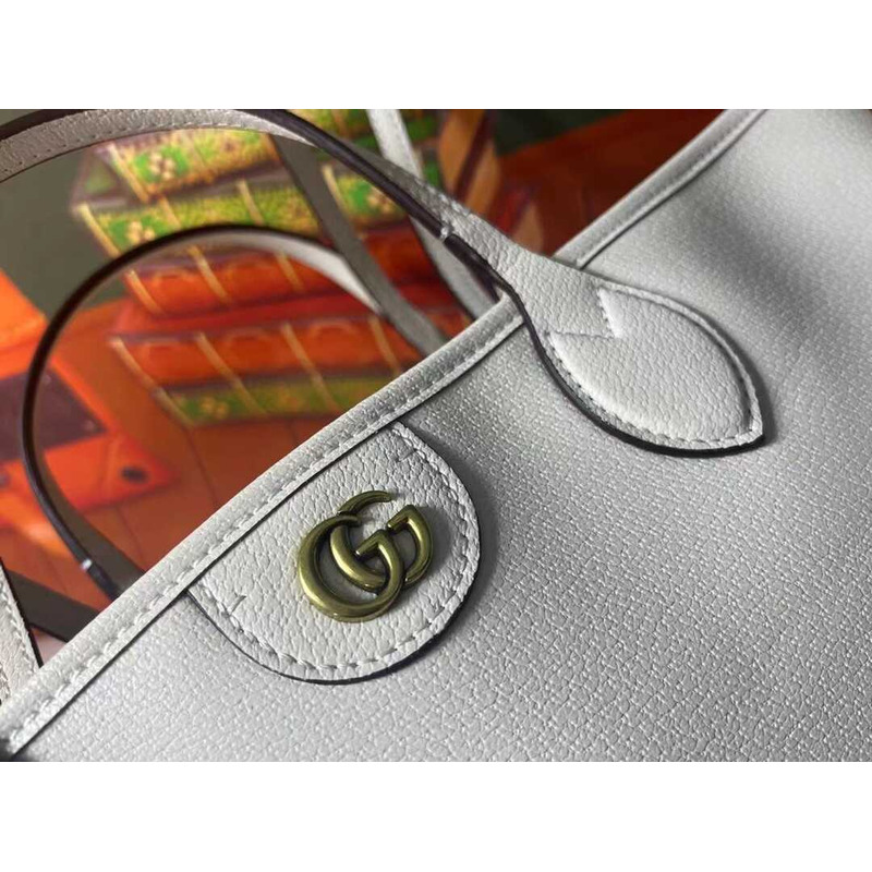 G*u*i ophidia  medium tote bag white