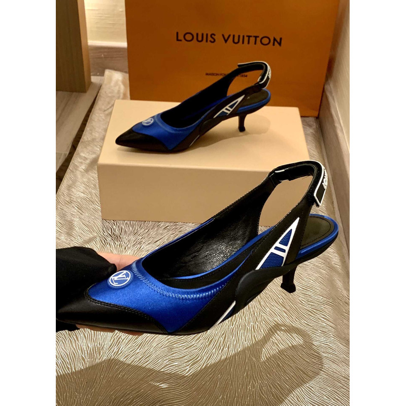 l**is V*t*n archlight slingback pump dark blue