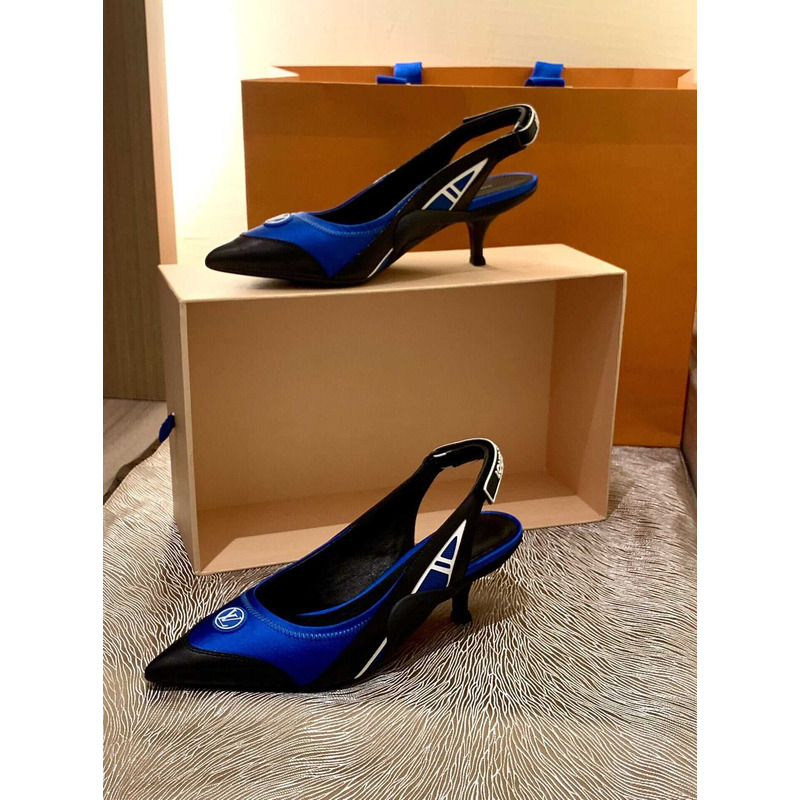 l**is V*t*n archlight slingback pump dark blue