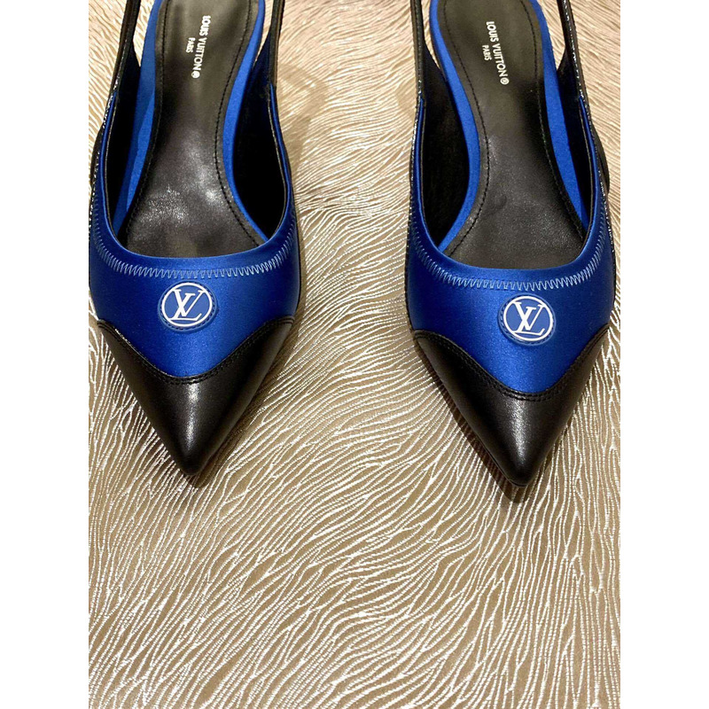 l**is V*t*n archlight slingback pump dark blue