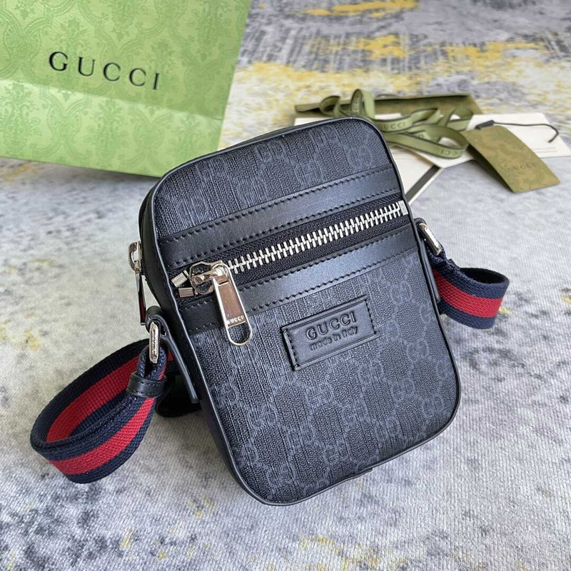 g*u*i S*p*e monogram messenger bag