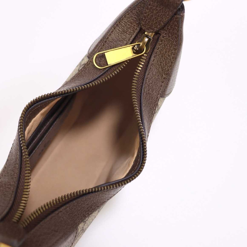 G*u*i aphrodite small crescent shoulder bag monogram