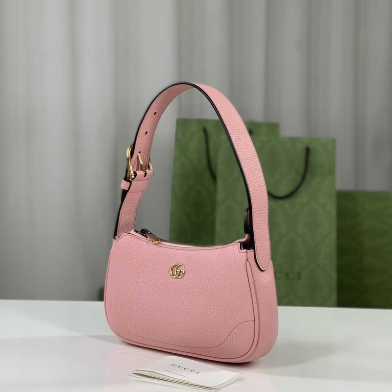 G*u*i gg marmont matelassé mini leather bag pink