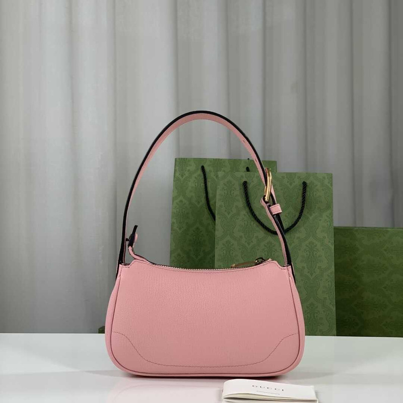 G*u*i gg marmont matelassé mini leather bag pink