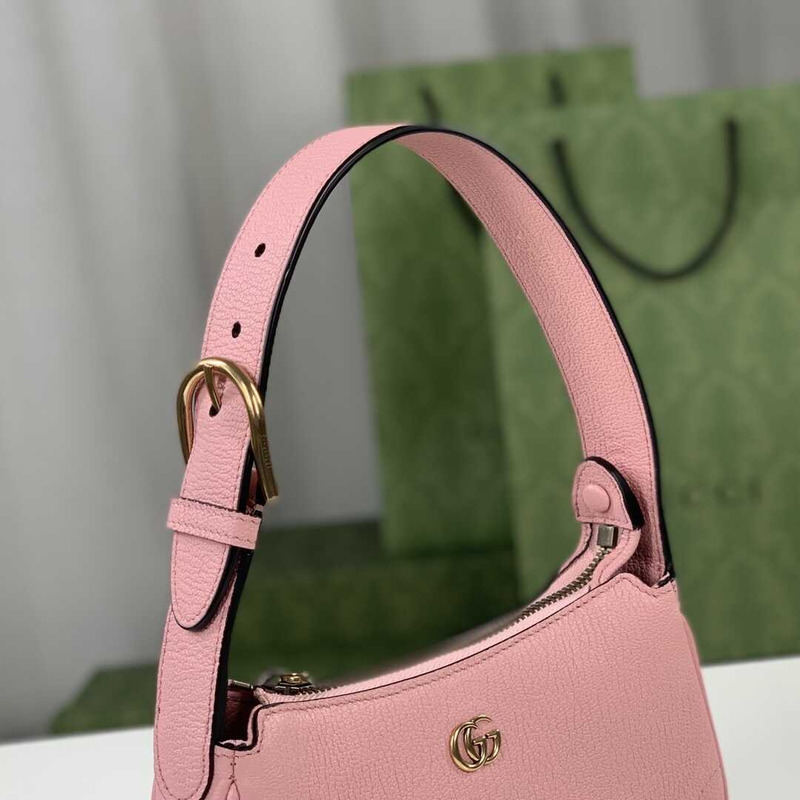 G*u*i gg marmont matelassé mini leather bag pink