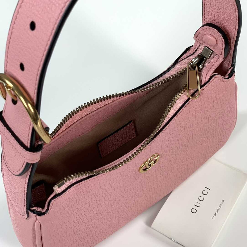 G*u*i gg marmont matelassé mini leather bag pink