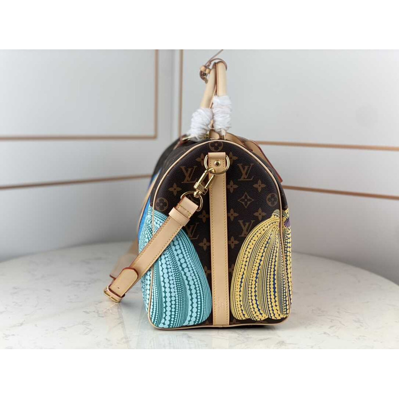 l**is V*t*n lv x yk keepall 25 pumpkin print red