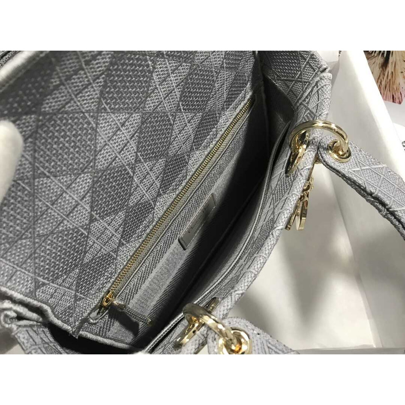 D*or lady d-lite tote bag grey