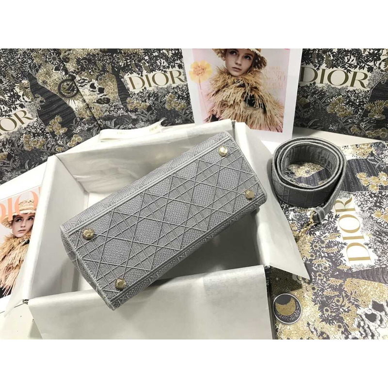 D*or lady d-lite tote bag grey
