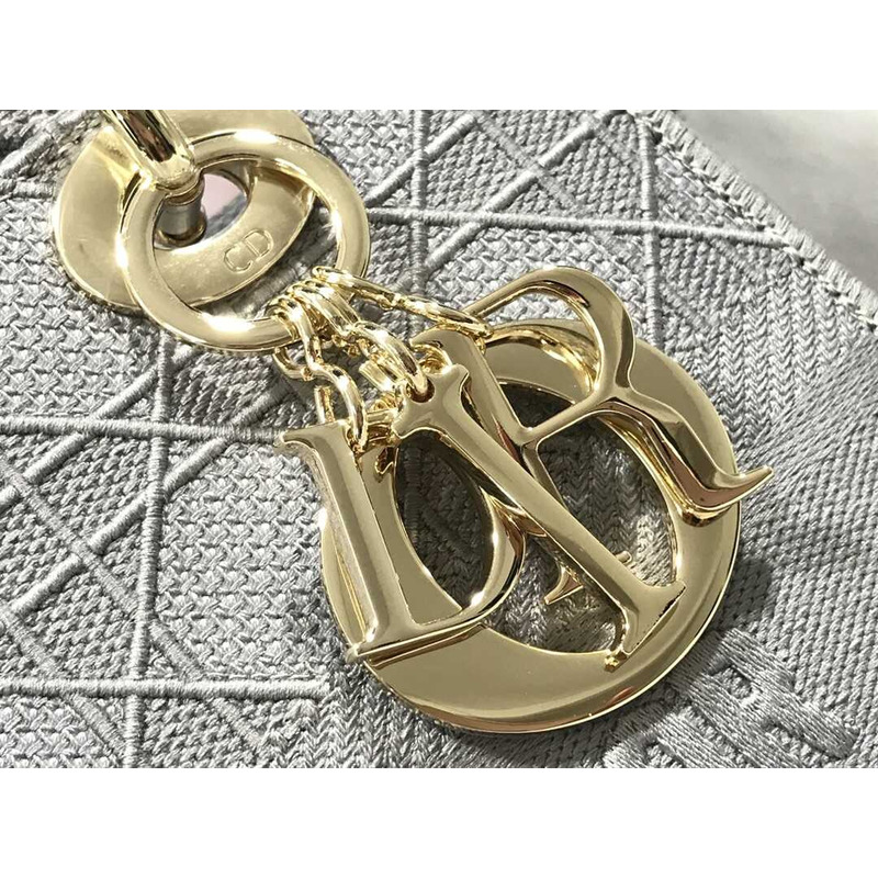 D*or lady d-lite tote bag grey