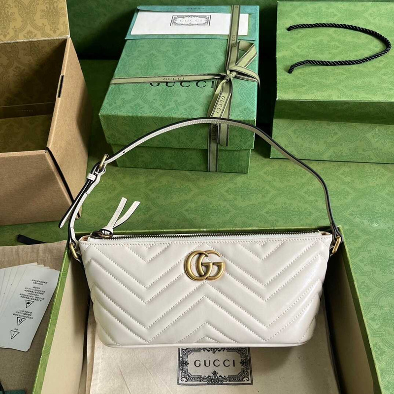 G*u*i gg marmont shoulder bag white
