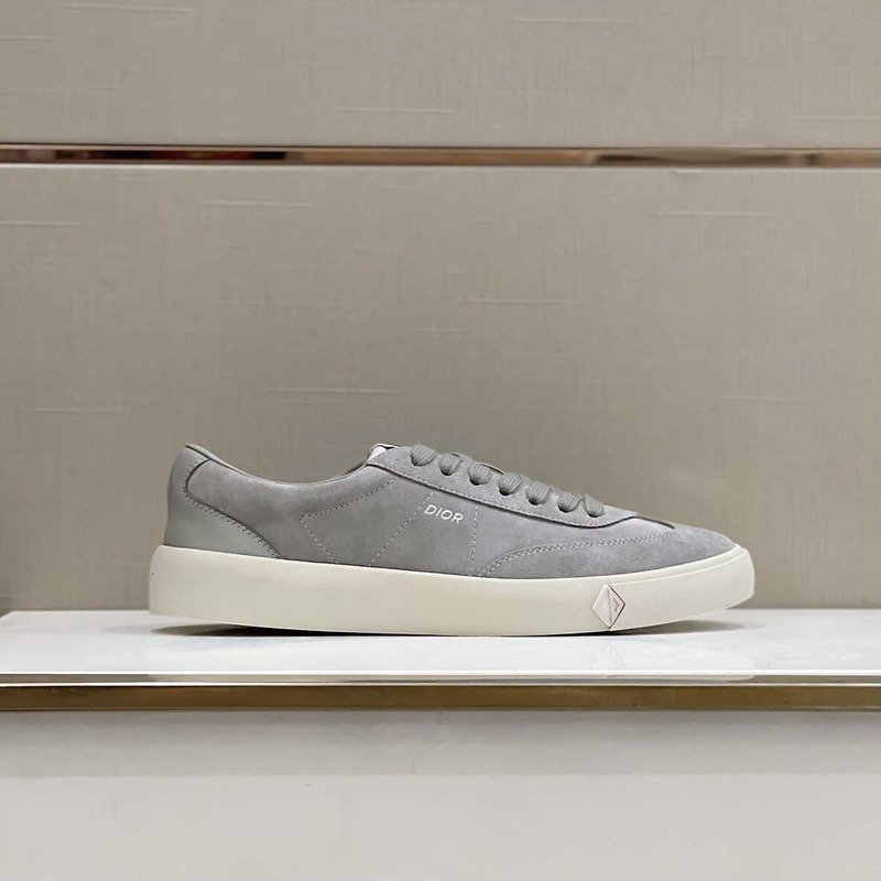 D*or b101 sneakers smooth calfskin nubuck gray