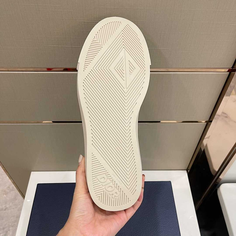 D*or b101 sneakers smooth calfskin nubuck gray