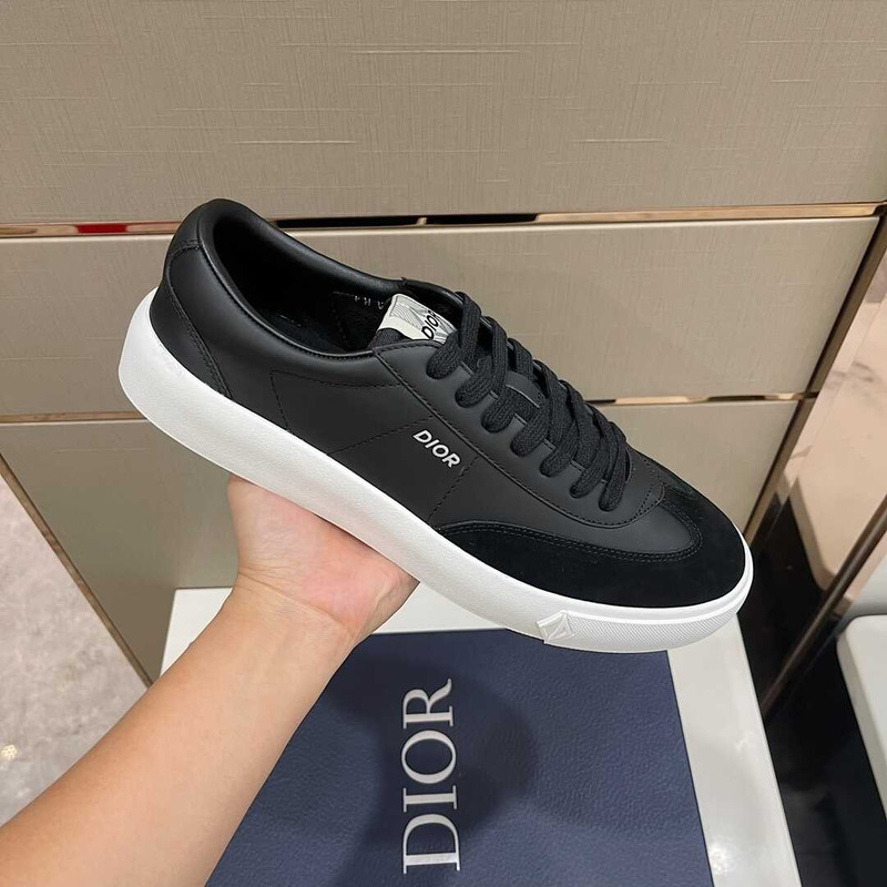 D*or b101 sneakers smooth calfskin nubuck black