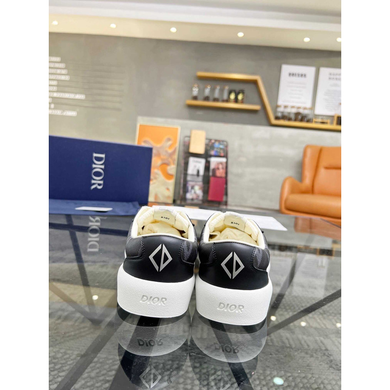 d*or b101 sneaker cd Di*m*nd canvas smooth calfskin nubuck black