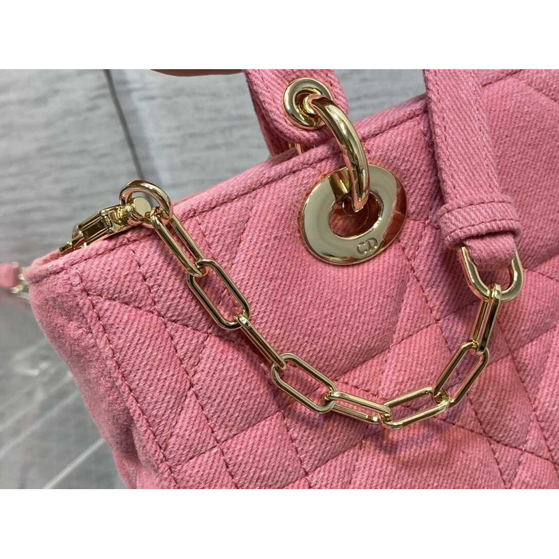 ch**an D*or lady d-joy bag pink