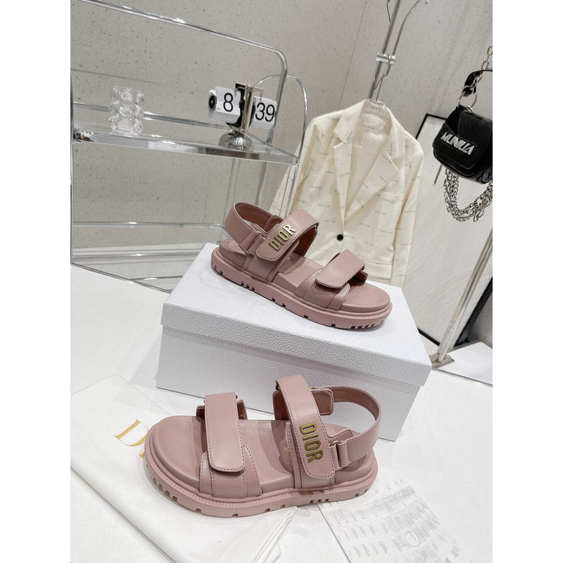 D*or D*oract sandal saffron pink lambskin