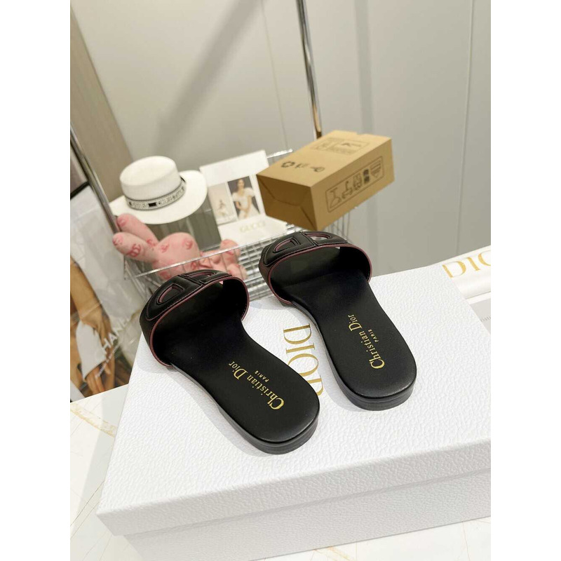 D*or d-club slide calfskin black