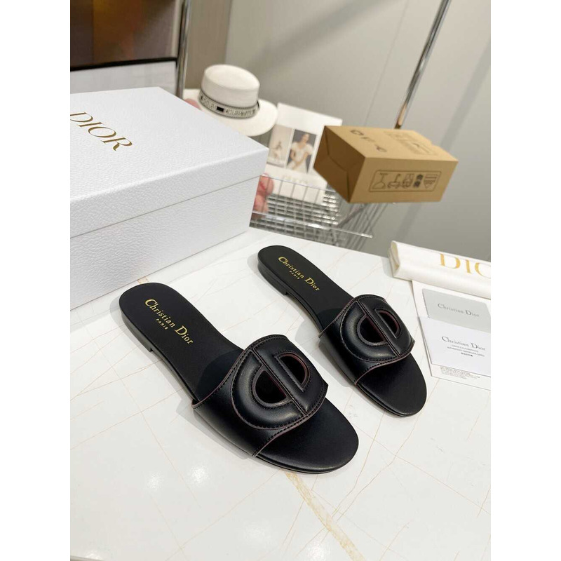 D*or d-club slide calfskin black