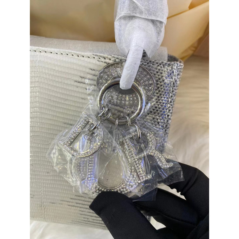 D*orD*or mini lady D*or lizard  leather.