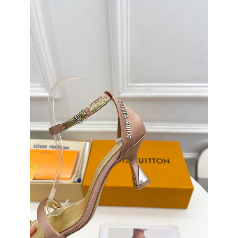 l**is V*t*n heeled sandals nude