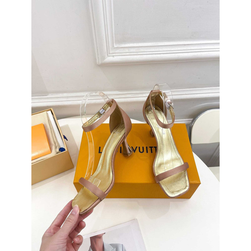 l**is V*t*n heeled sandals nude