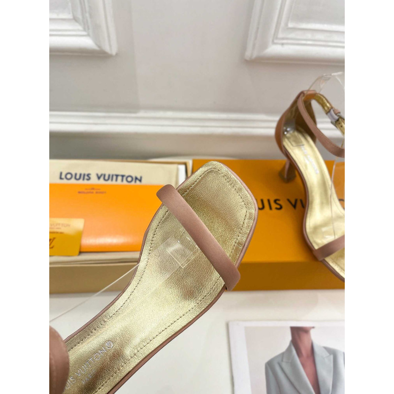 l**is V*t*n heeled sandals nude