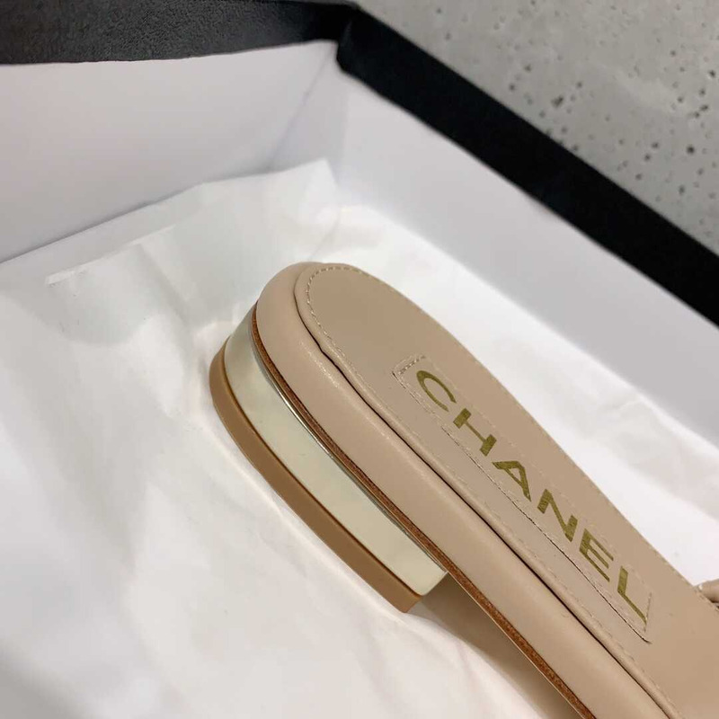 Ch*el casual style party style office style elegant style mules nude