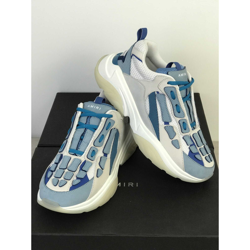 Amiri Bone Runner Sneakers Blue