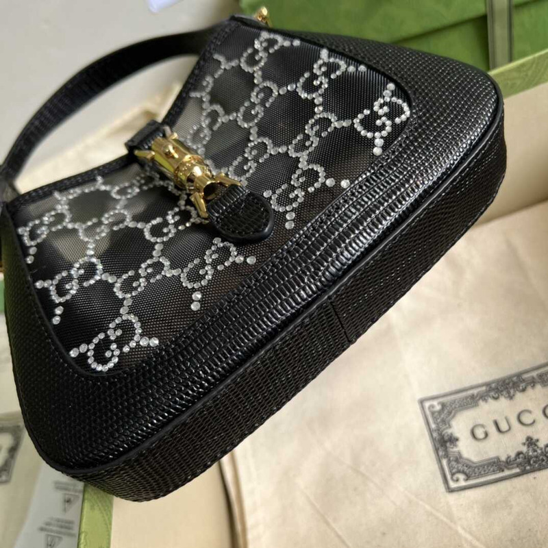G*u*i crystal gg lizard jackie 1961 mini bag