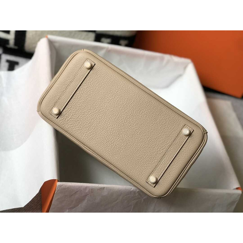 H**mes birkin togo 35 gris tourterelle beige