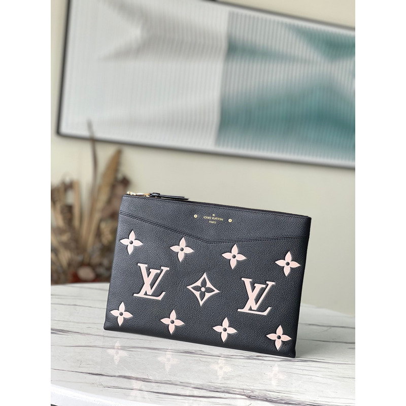 l**is V*t*n daily pouch biocolor monogram empreinte leather