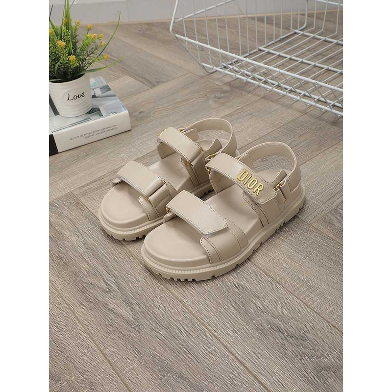 D*or D*oract sandals lambskin beige