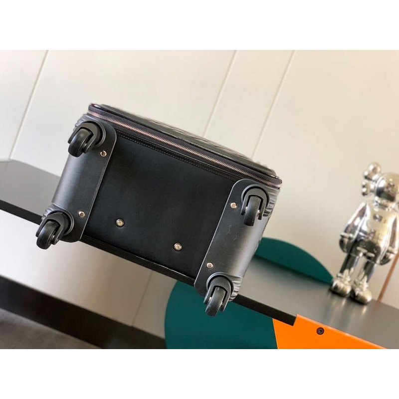 Ch*el  low-key lozenge trolley suitcase