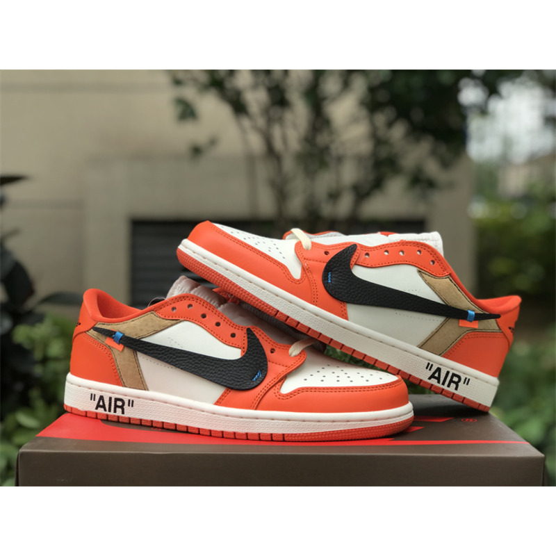 Jordan 1 Low x Off-White Orange