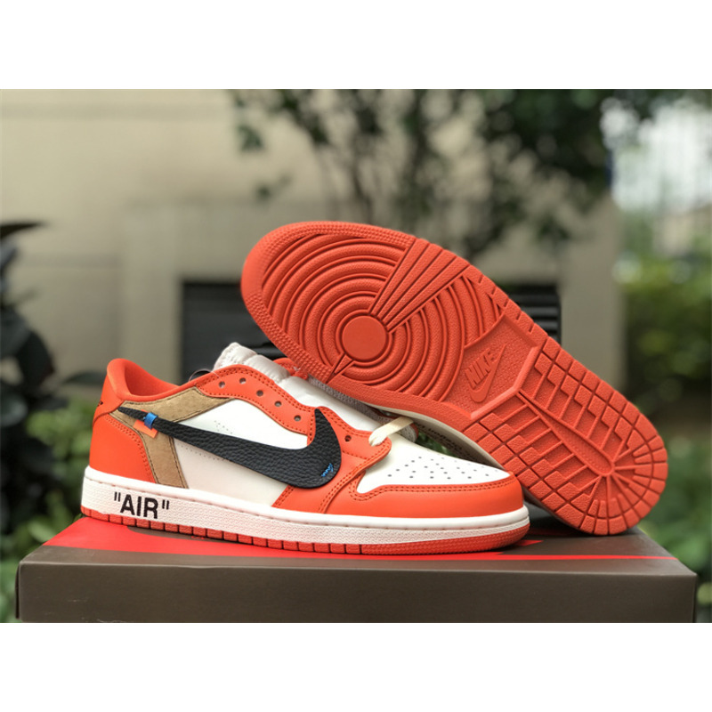 Jordan 1 Low x Off-White Orange